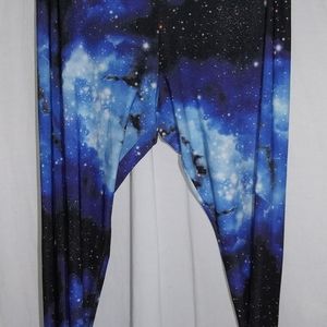 Insanity Galaxy Legging 4X sold by Hot Topic